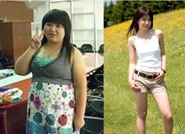 是如何大吃不担心发胖,看看她是如何从吃货蜕变成美女的!