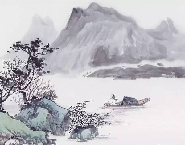 江雪 唐-柳宗元 千山鸟飞绝,万径人踪灭.  孤舟蓑笠翁,独钓寒江雪.