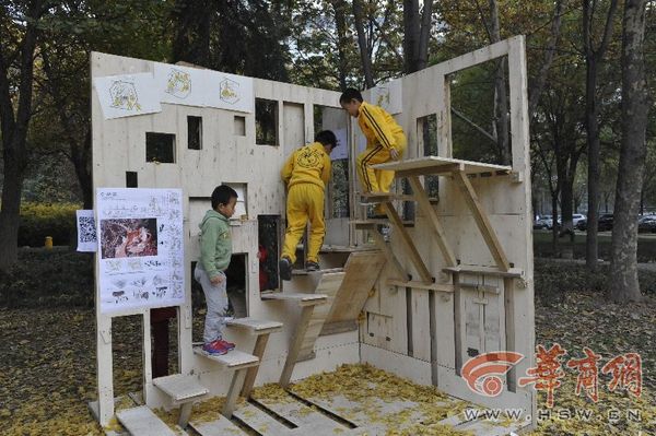 实体空间搭建大赛在西安建科大举办 冠军作品出炉