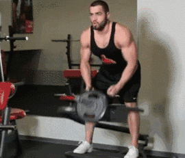 下面这组拉神标杆版gif动图告诉你锻炼相应部位哪个动作最有效.