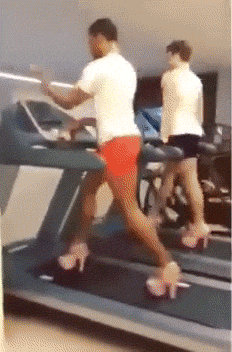 健身房里,总有人用生命在搞笑