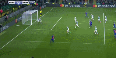 欧冠-巴萨2-0提前出线,梅西梅开二度