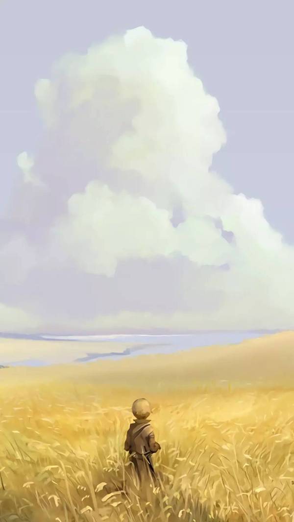 绝美风景,二次元天空中的云彩,动漫壁纸专辑