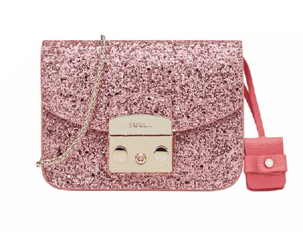 眼镜造型迷你手提包 果冻皮革材质,极其耀眼的红色调调,加上俏皮可爱