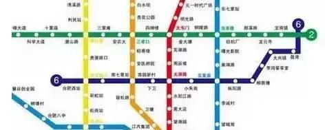 汲桥路站,王卫桩站,太和路站,砀山路站,蒙城路站(3,5号线换乘),北一环