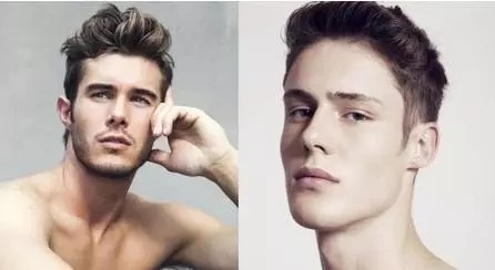 男生发型设计与脸型搭配4,方脸男生发型