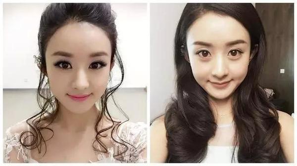 赵丽颖最美21款烫染发,最后1张太美了