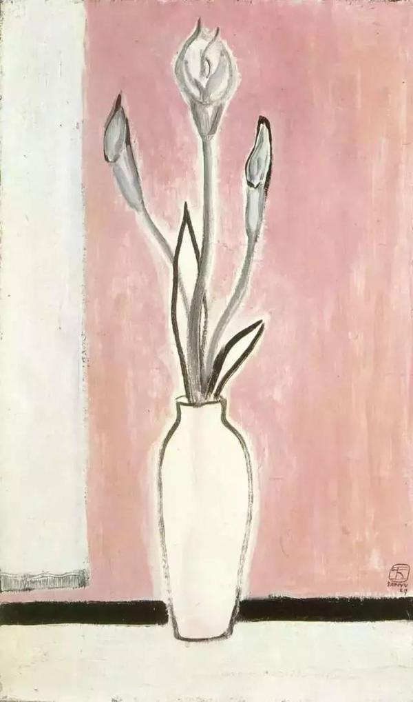 常玉《瓶菊》破亿,这个男人一辈子到底画了多少花