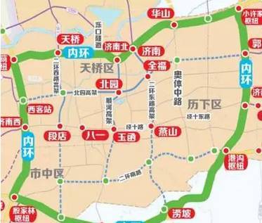 济南轨道交通规划路线图