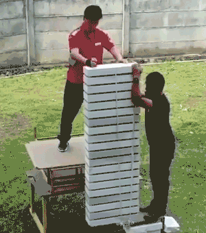 gif:全是套路,真是防不胜防,你自己送上来的