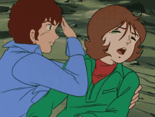 这是指用手背扇别人耳光,让别人平静下来.