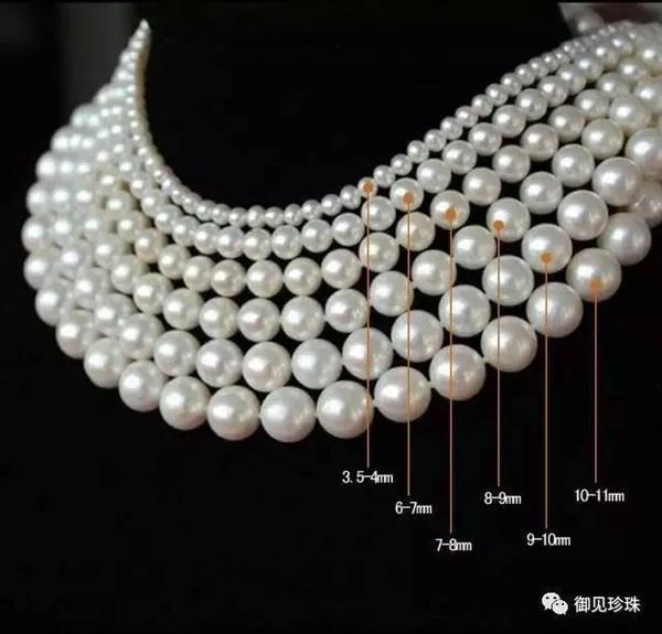 建议在挑选珍珠大小的时候,最好能切合首饰的设计,工艺,场合的需要