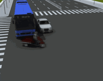 警醒|这样过马路,等于自杀!这条微信每个人都应该看看(有动图)