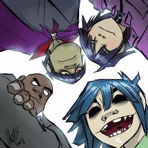 看不惯偶像团体,他们组建了一支虚拟乐队gorillaz