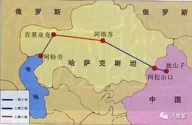 我国首条跨境原油管道,西起哈萨克斯坦西部的阿特劳,东至中国新疆的