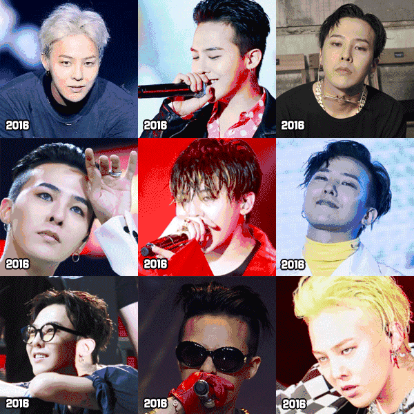 gd权志龙说要替粉丝染遍所有颜色,于是