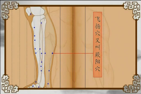 飞扬穴,又叫厥阳穴,是足太阳膀胱经的第58个穴位,明代著名针灸医家