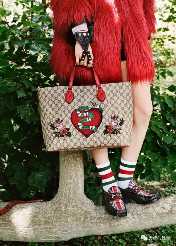 gucci 2017春夏系列满屏都是狮子老虎?