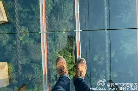 三明尤溪侠天下玻璃栈道