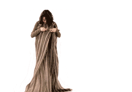 围巾系法,分分钟变气质美女!