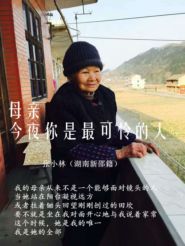 母亲,今夜你是最可怜的人(触屏副刊/张小林)