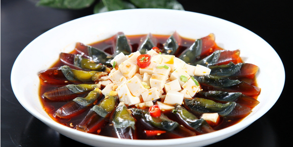 皮蛋豆腐