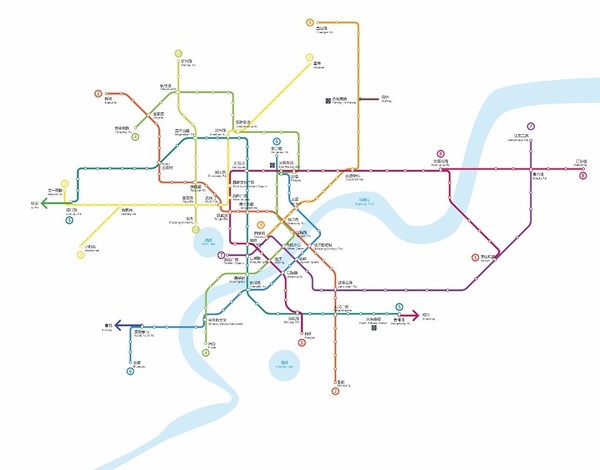 杭州地铁5线路图高清