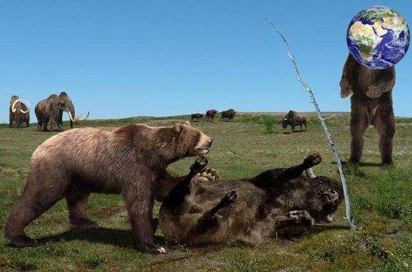 两百万年前的远古巨熊,能一掌击碎猛犸象的头骨!