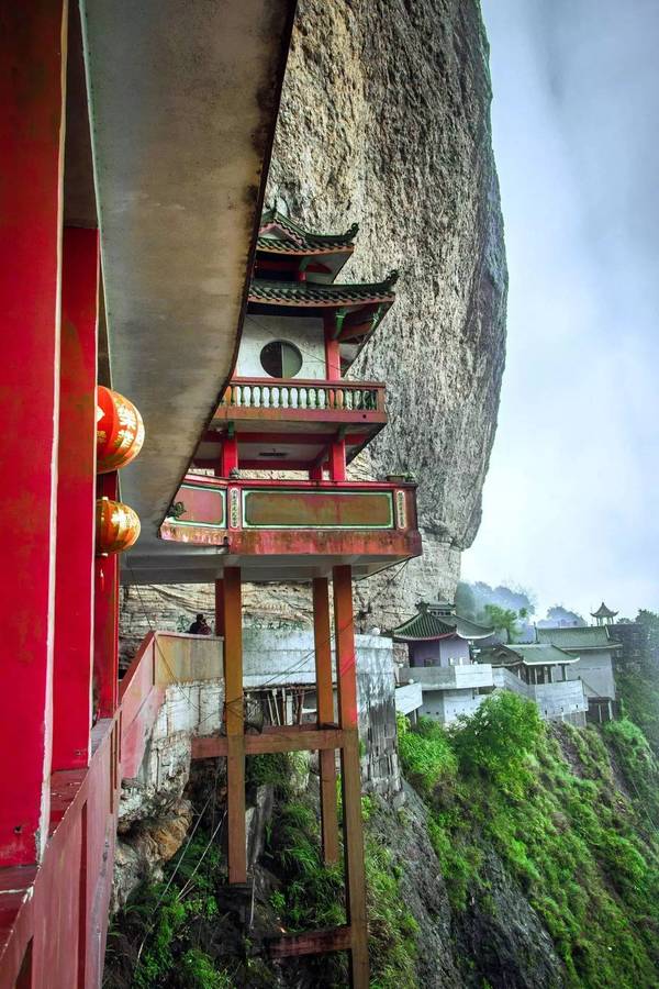 中国南方最美"悬空寺"就藏在咱们大平和!-旅游