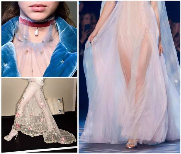 valentino,marchesa,elie saab 般的 仙女裙品牌,永远都在以 透视薄纱