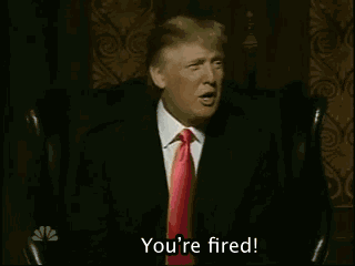招牌台词 「you are fired!
