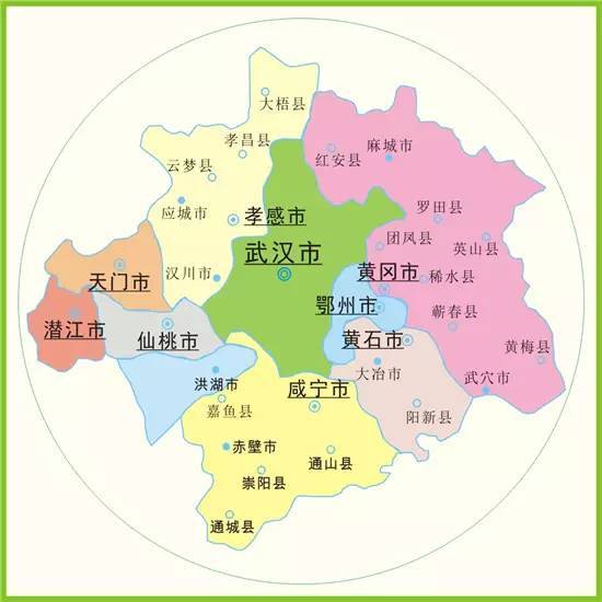 武汉人口面积_武汉最牛的4个区,江岸区第2,洪山区第4,却伤害了随州 鄂州