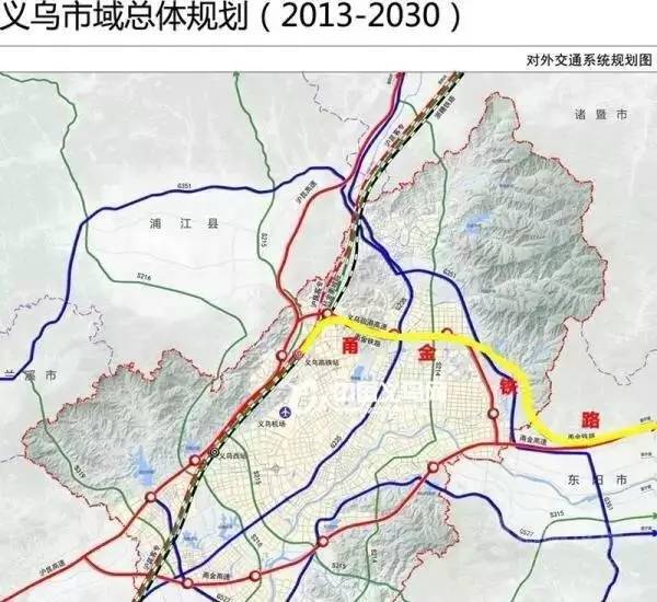 根据规划,该大通道是以 宁波舟山港,义乌陆港,甬金高速,金甬舟铁路为