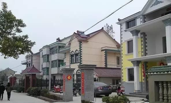 中国农村常见的混搭风建筑