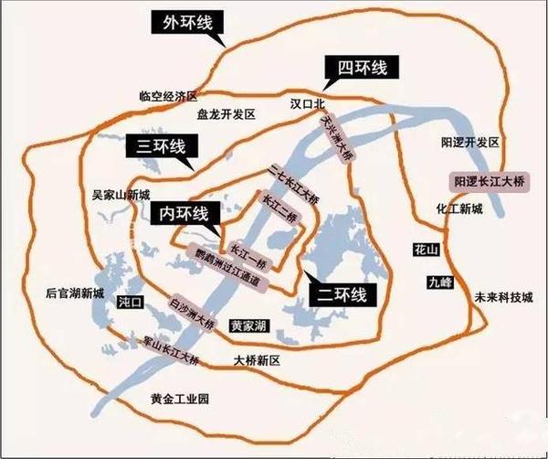 与此同时武汉这些年还在默默做着这样一件事 这就是 武汉城市圈环线