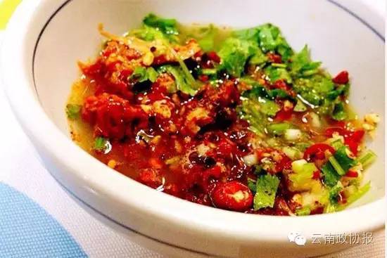 云南人口中的蘸水是什么_云南蘸水图片(2)