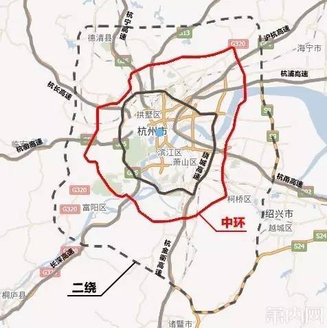 和相关交通专项规划,目前杭州正在落实主城区与三区,大江东的综合交通图片