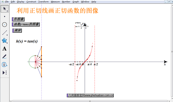 几何画板如何画反比例函数的图像