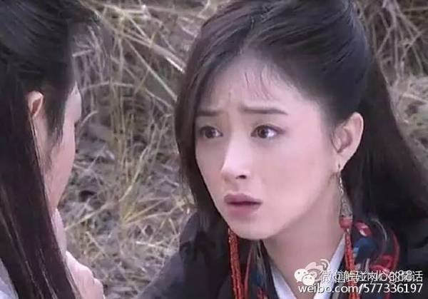 2003年蒋欣在张纪中版《天龙八部》饰演木婉清而走红.