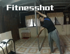 大概一个月就可以开始练人体旗帜, 下面是详细步骤.