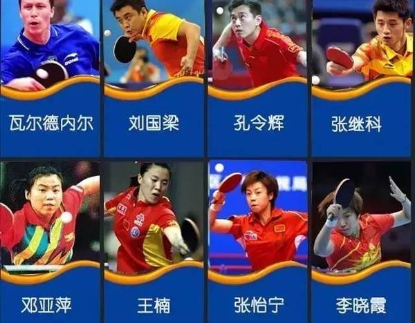 在马龙之前,世界上已经有8位乒乓球大满贯球员,但是有7位都是中国的.