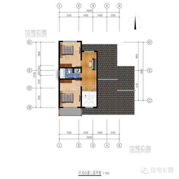 10x10米自建房带地下室 含图纸 预算 工期