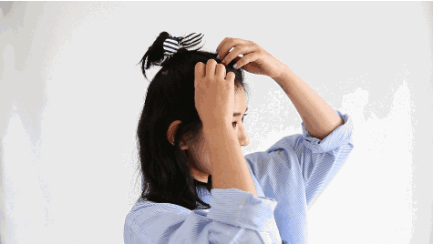 都往后稍稍,你们该换半丸子头了!满满少女心