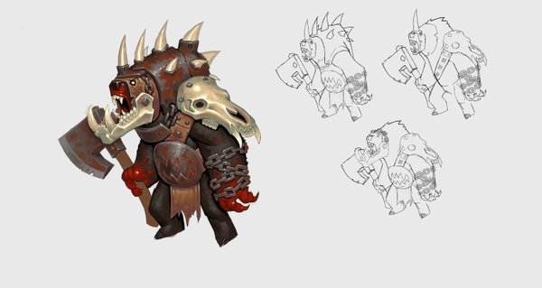 游戏人物原画设计图片