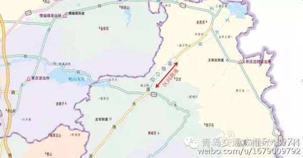 滨海公路-仰口隧道区间测速终点示意图