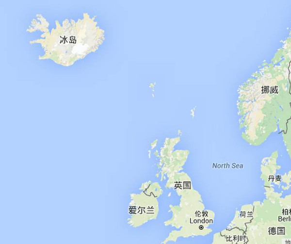 冰岛位于北大西洋中部,靠近北极圈,冰川面积占8000平方公里,为欧洲第