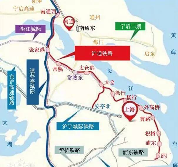 江苏5年内再开工10条快速铁路,盐泰锡常宜铁路计划2017年开工建设
