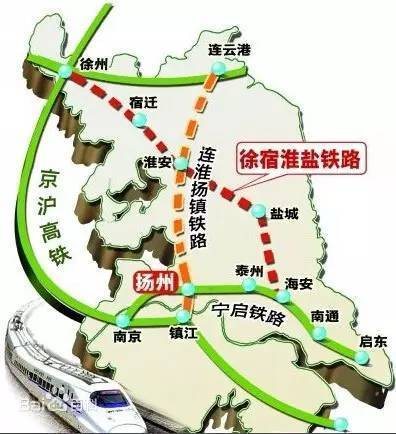 江苏5年内再开工10条快速铁路,盐泰锡常宜铁路计划2017年开工建设