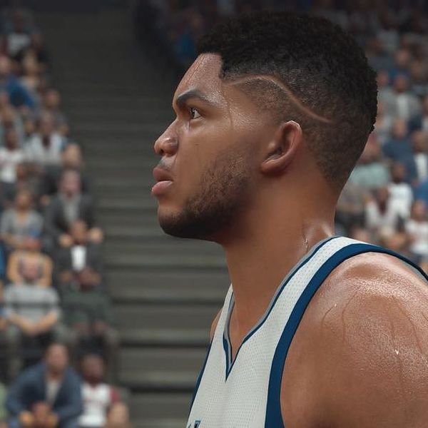 nba2k17发球员游戏照:唐斯个性发型上线