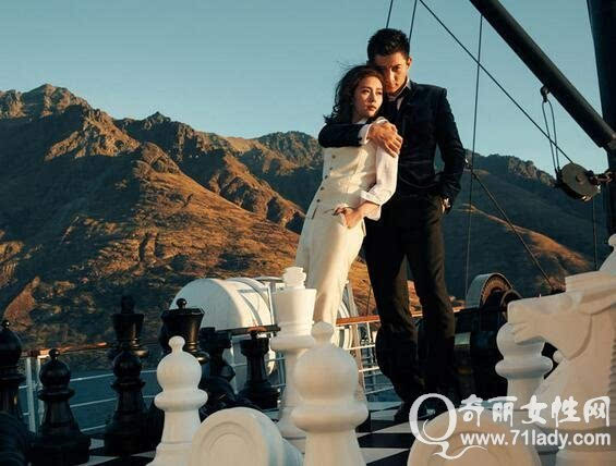 吴奇隆刘诗诗婚纱照哪里拍的结婚照在新西兰哪